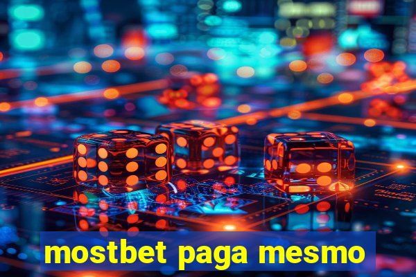 mostbet paga mesmo